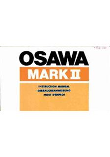 Osawa 50-205/4.5 manual. Camera Instructions.